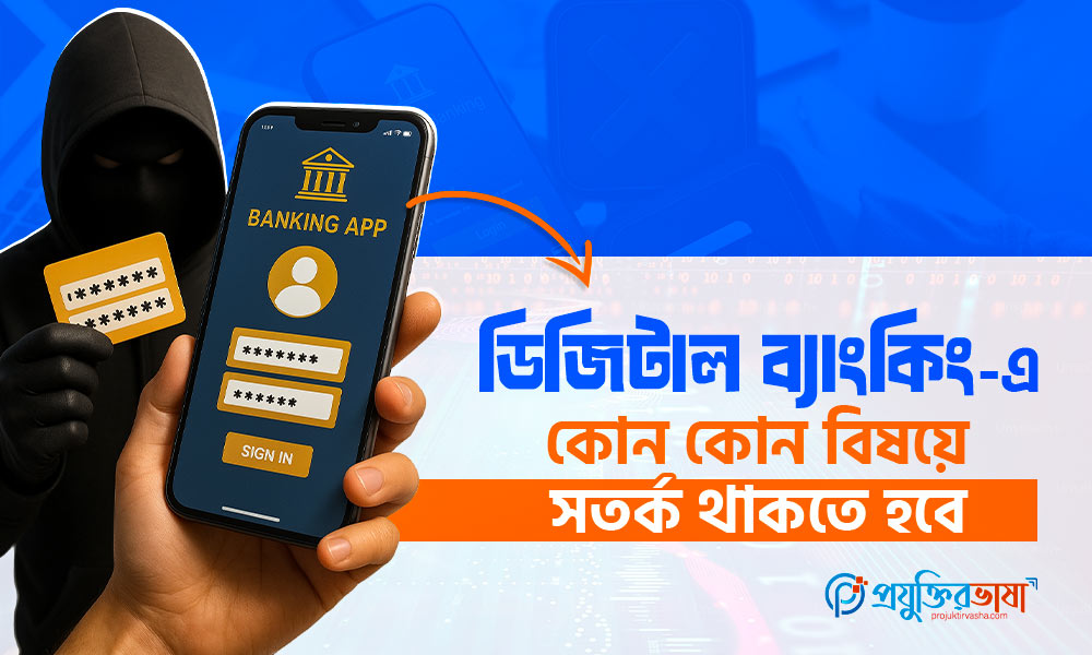 ডিজিটাল ব্যাংকিং এ কোন কোন বিষয়ে সতর্ক থাকতে হবে