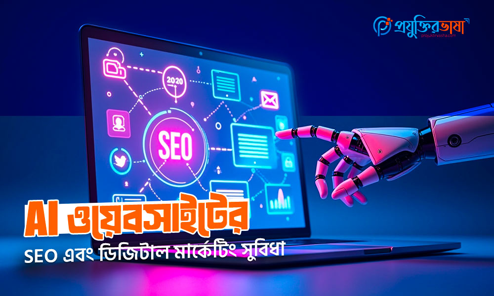 AI ওয়েবসাইটের SEO এবং ডিজিটাল মার্কেটিং সুবিধা