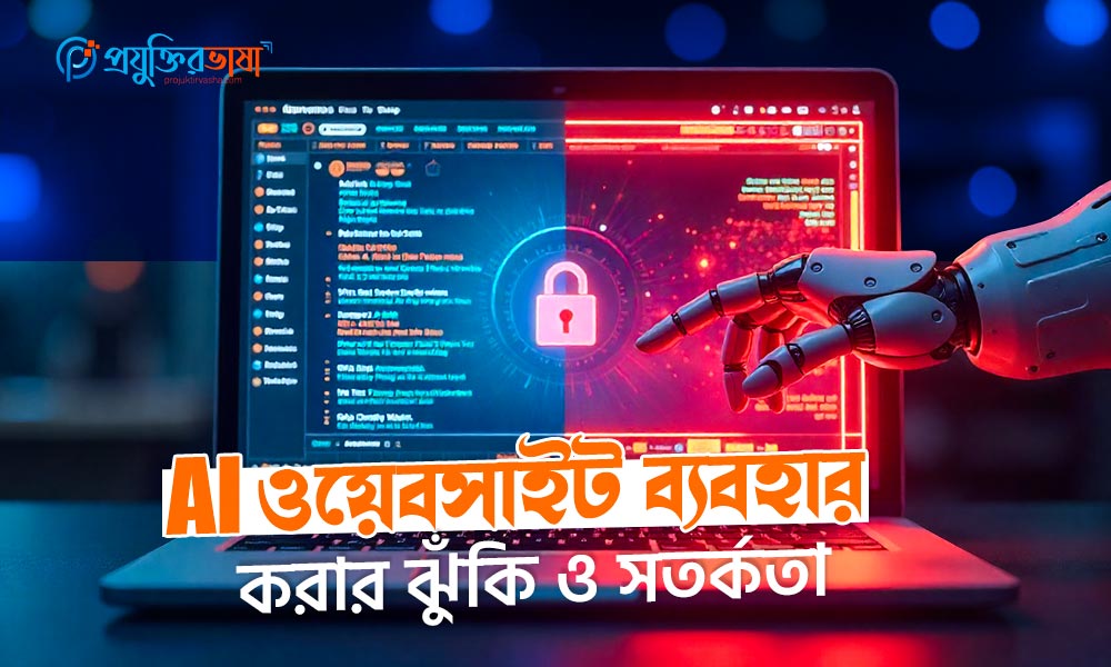 AI ওয়েবসাইট ব্যবহার করার ঝুঁকি ও সতর্কতা