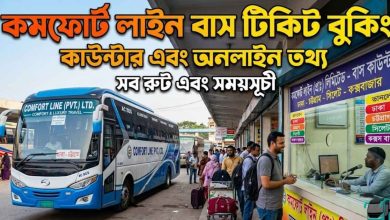কমফোর্ট লাইন (প্রাঃ) লিমিটেড বাস কাউন্টার নাম্বার