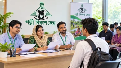 অভিজ্ঞতা ছাড়াই সরাসরি সাক্ষাৎকারে চাকরি দেবে পল্লী বিকাশ কেন্দ্র